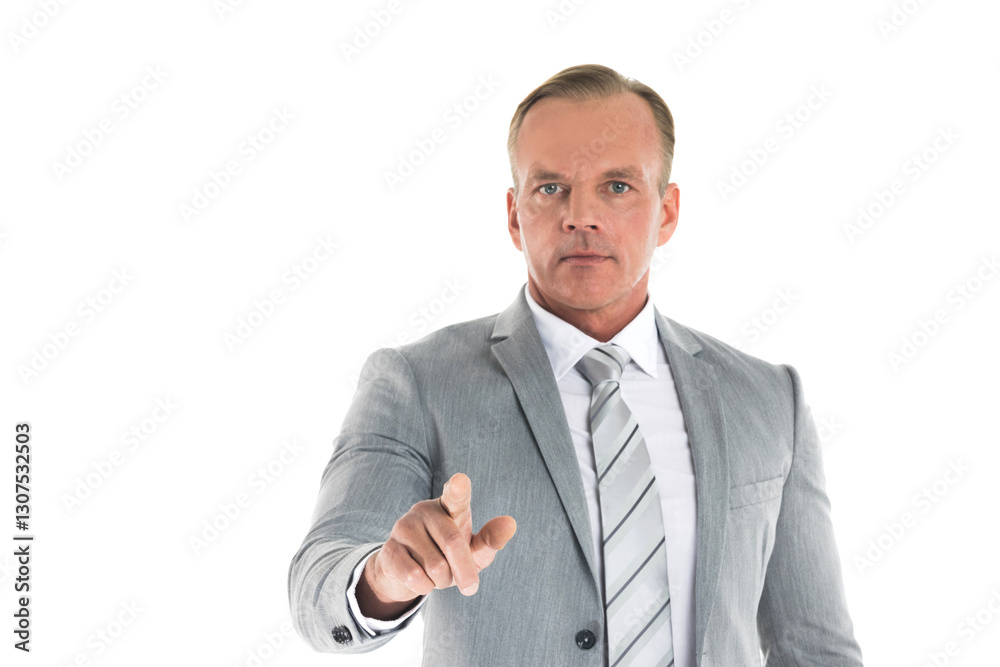 business man isolated in studio business man isolated in studio