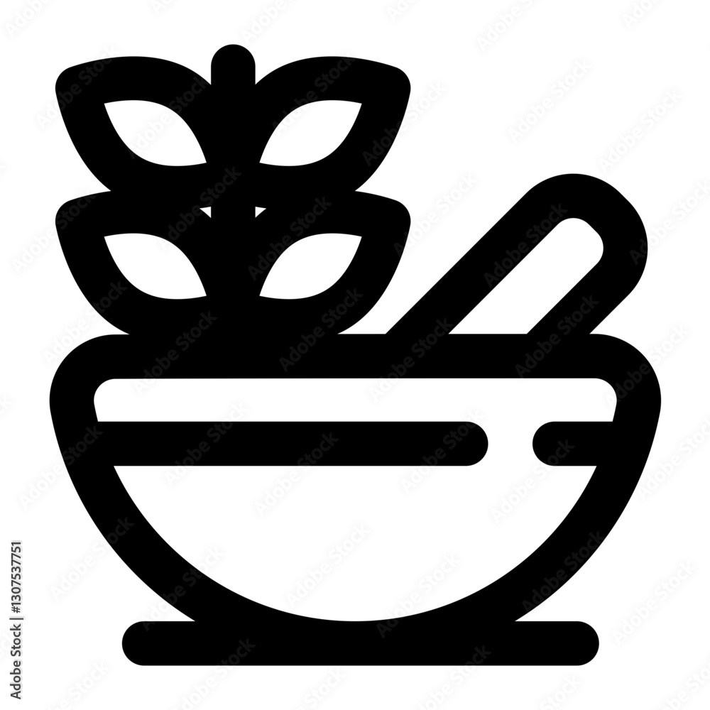 herbs icon for illustration herbs icon for illustration