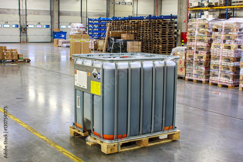 Bilde på lerret Hazardous goods storage