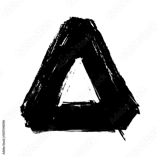 Triangular Stroke Brushes for Artistic Creations