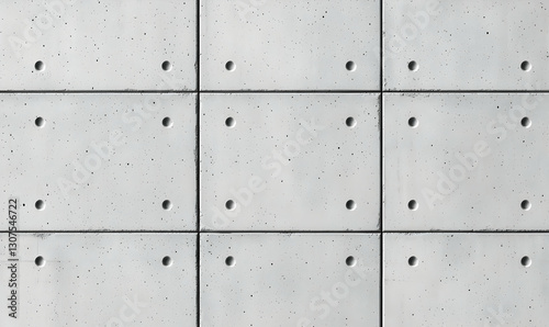 Wallpaper Mural Textured Concrete Wall with Smooth Finish and Circular Indentations Torontodigital.ca