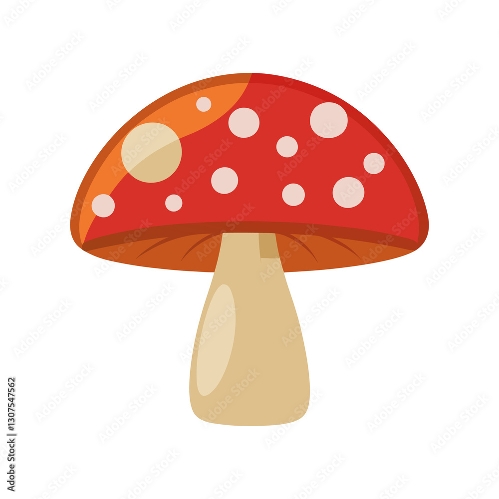 fly agaric mushroom isolated on transparent background fly agaric mushroom isolated on transparent background