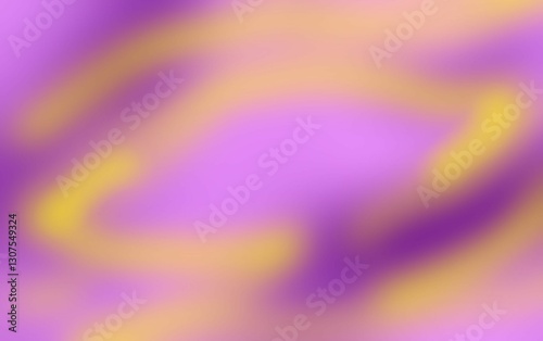 Abstract blurry lilac background with yellow lines.  Bright shades. Background for text and musical accompaniment. Background for notepad, laptop screen.