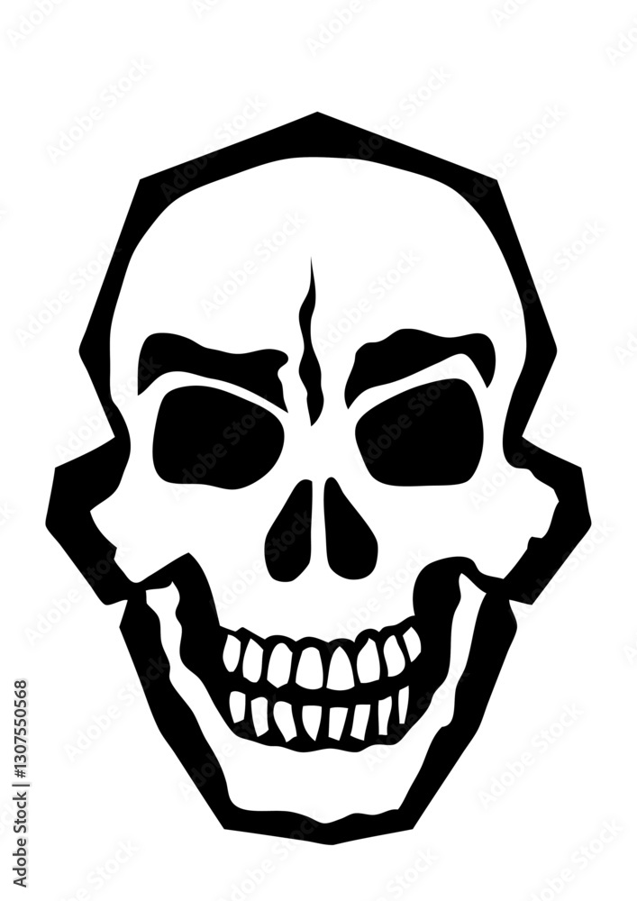 Fototapeta premium Tête de mort crane