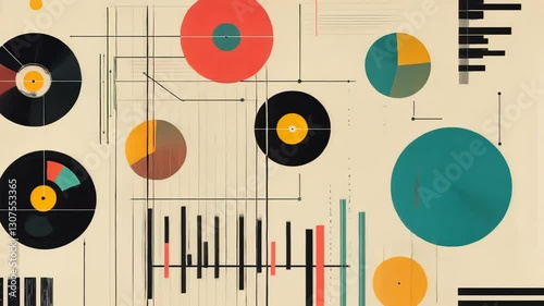 Abstract Data Visualization: A Symphony of Charts and Graphs