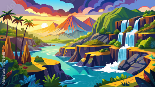 breathtaking allure of Hawaii unveiling its extraordinary cascades volcanic terrains and profound cultural and ecological opulence of Hawaiian archipelago