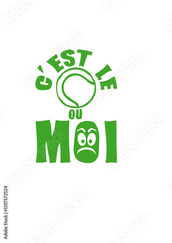 tennis ou moi expression femme