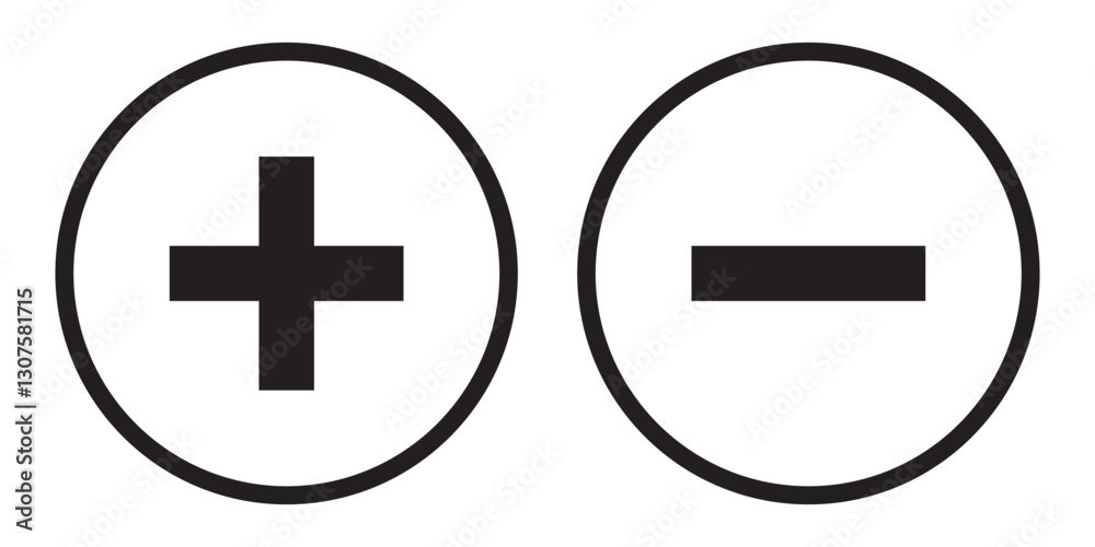 Plus, minus icon set. Calculator, math icon. Plus, minus, multiply, equal and divide sign. EPS 10 Plus, minus icon set. Calculator, math icon. Plus, minus, multiply, equal and divide sign. EPS 10
