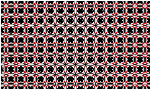 red and white seamless pattern