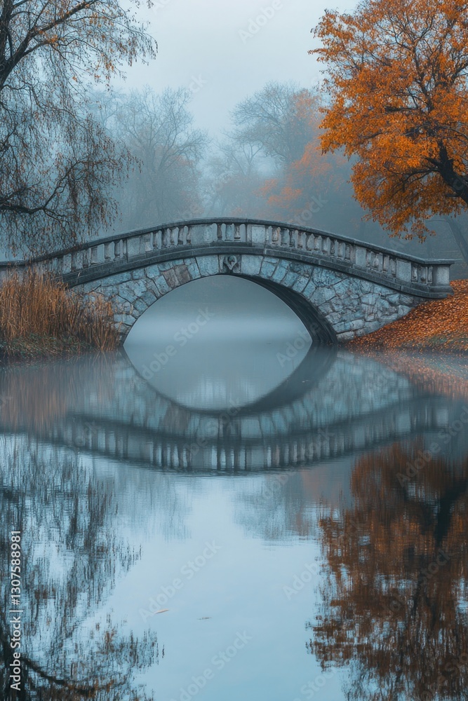 Fototapeta premium Riverbank with Trees