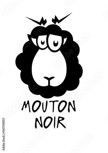 mouton noir citation dessin