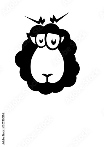 mouton noir dessin