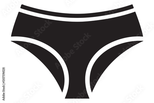 Modern Panties Silhouette Comfortable Underwear Simple Design for Ladies