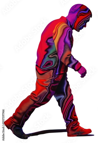 PNG Human art background colorful. photo