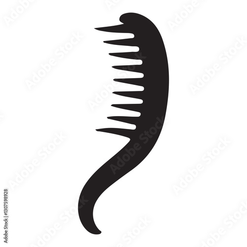 Wide Tooth Comb for Curly Hair Styling and Detangling Needs