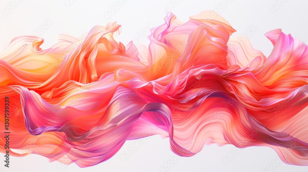 Fresh and fluid strokes blend seamlessly in pastel colors, showcasing an elegant and delicate abstract design Fresh and fluid strokes blend seamlessly in pastel colors, showcasing an elegant and delicate abstract design