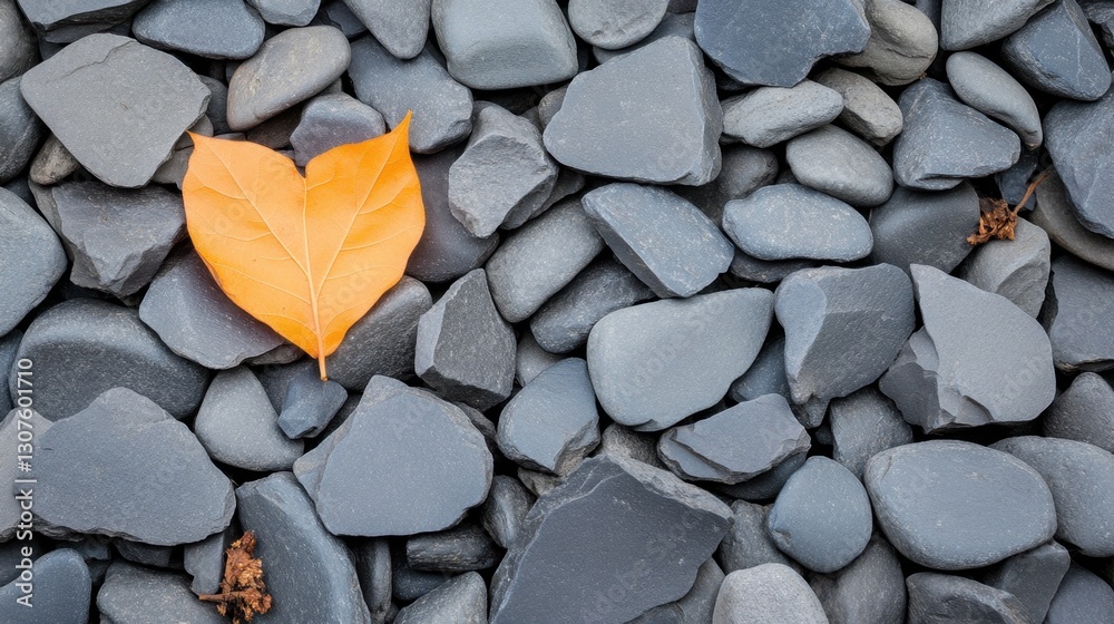 Cracked stone formation amidst a bed of gravel, with random twigs and dried leaves, evoking a desert landscape with rugged features. Cracked stone formation amidst a bed of gravel, with random twigs and dried leaves, evoking a desert landscape with rugged features.