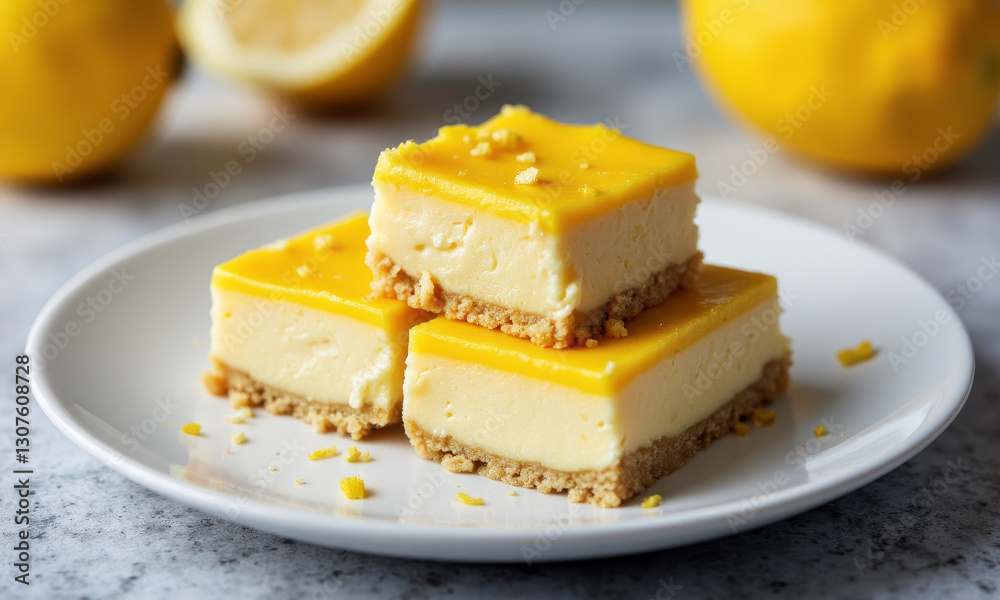 Lemon Cheese Squares Lemon Cheese Squares