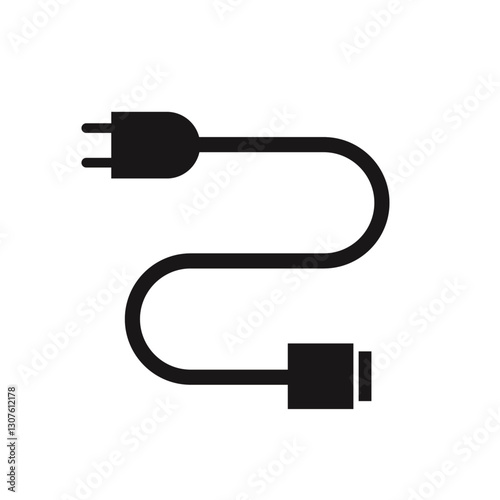 Electric ware icon on white background for graphic vector image