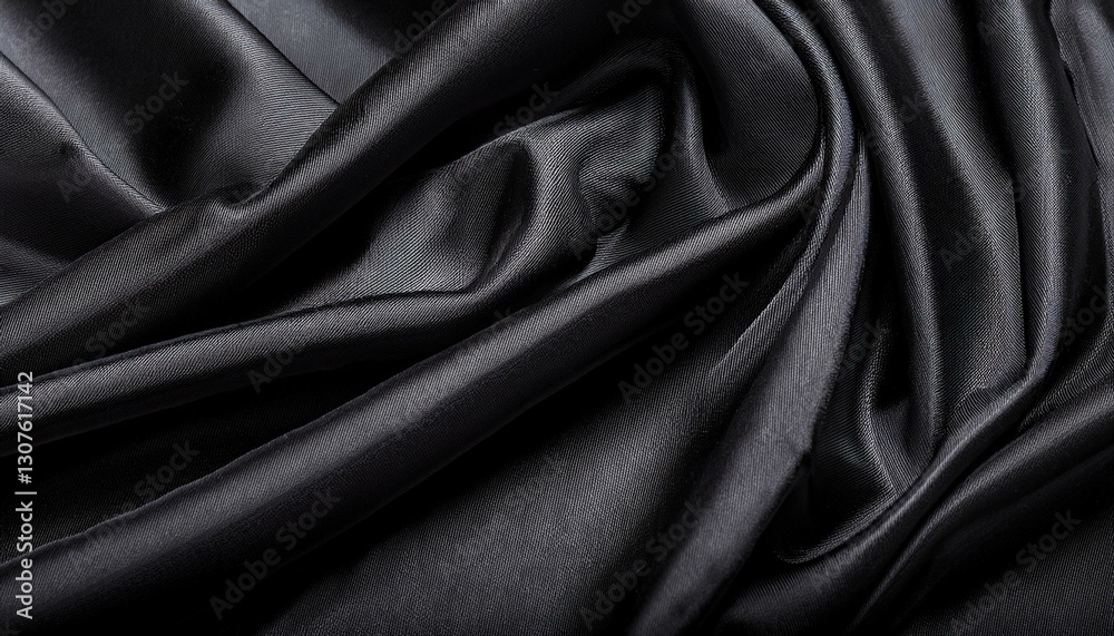 Fototapeta premium black fabric swirl texture pattern background