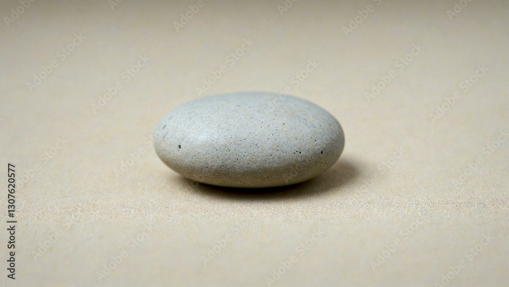 Smooth Speckled Stone on Minimal Background
