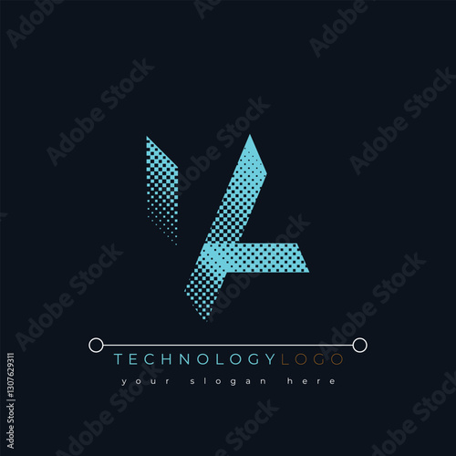 I and A logo design. IA abstract technology logo. This logo design is the process of creating a visual symbol that represents a brand, company, or individual.