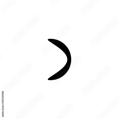 boomerang suitable for icon, ui, vector, website, emoticon
