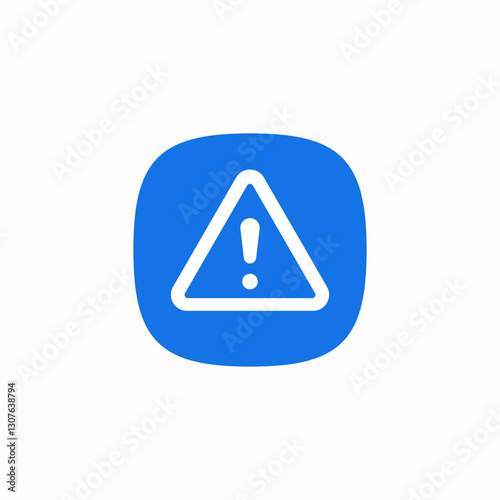 error warning icon sign vector