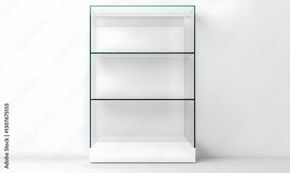 Modern Minimalist Glass Display Shelf for Home and Office Decor Modern Minimalist Glass Display Shelf for Home and Office Decor