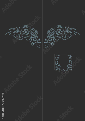  Men Key Prints Graphics_Nu country western shirt embroidery graphic