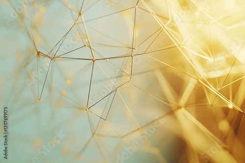 Abstract geometric network with soft gradient interconnectivity