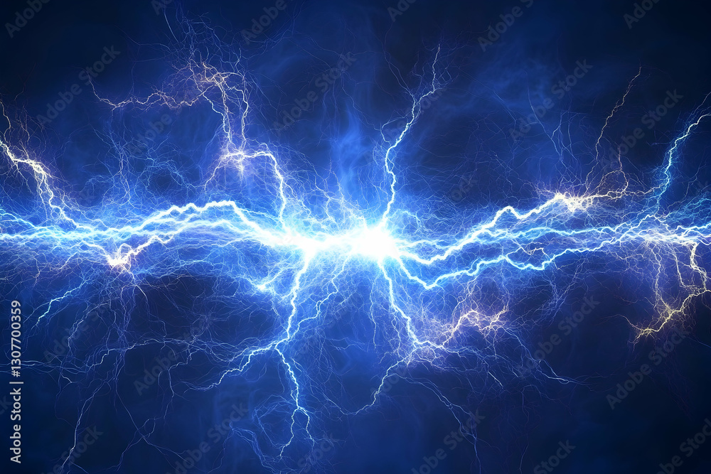 Abstract representation of electrical discharge patterns Abstract representation of electrical discharge patterns