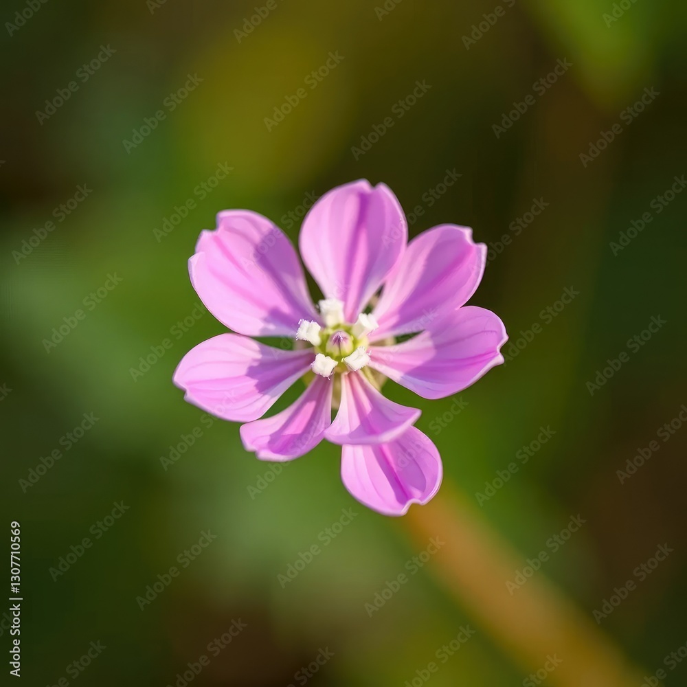 a small flower with delicate petals forming a flower crown, small flower, a small flower with delicate petals forming a flower crown, small flower,