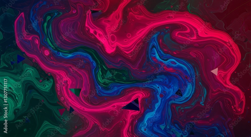 Swirling Abstract Color Fusion - An abstract painting symbolizing energy, fluidity, transformation, harmony Swirling Abstract Color Fusion - An abstract painting symbolizing energy, fluidity, transformation, harmony