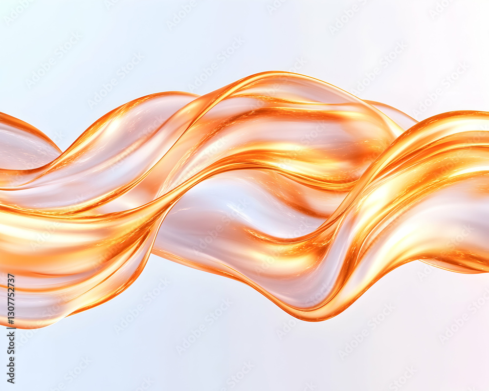 Golden Fluid Swirl Abstract Background; Ideal for website headers or luxury product promotions Golden Fluid Swirl Abstract Background; Ideal for website headers or luxury product promotions