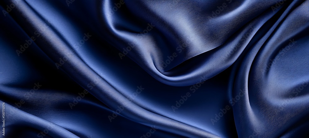 Fototapeta premium Deep Indigo Blue Matte Background with a Smooth and Rich Texture for an Elegant and Sophisticated Aesthetic Design