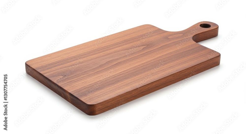 Walnut Wood Cutting Board with Handle - Elegant walnut wood cutting board, perfect for serving or prepping food. Features a convenient side handle Walnut Wood Cutting Board with Handle - Elegant walnut wood cutting board, perfect for serving or prepping food. Features a convenient side handle