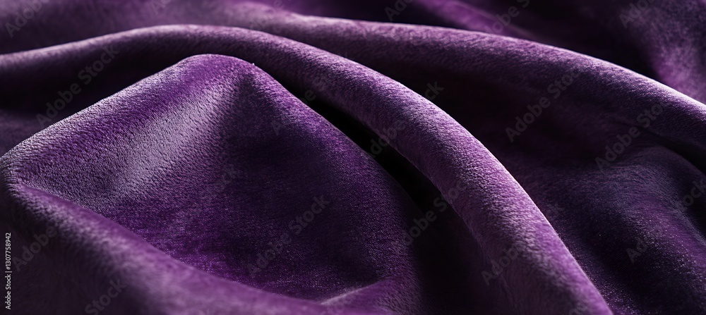 Fototapeta premium Rich Dark Plum Purple Matte Background with Subtle Texture for Modern and Sophisticated Aesthetic Appeal