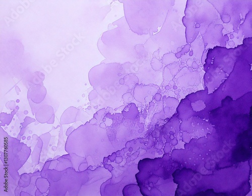 Fondo purpura con textura de acuarela