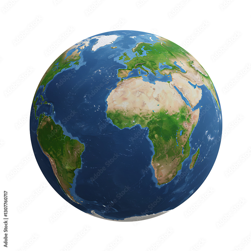 Exploring a 3D Global Map Visualizing Continents and Oceans Exploring a 3D Global Map Visualizing Continents and Oceans