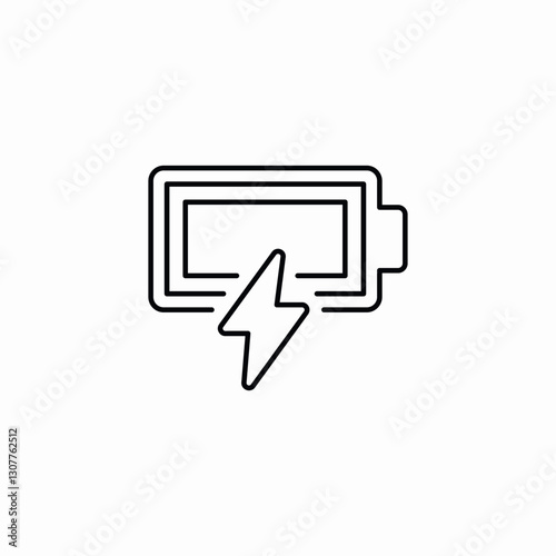 battery recharge supply icon sign vector