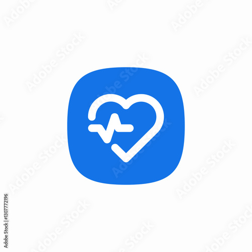cardiology department icon sign vector