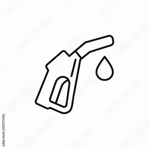 gas station icon sign vector