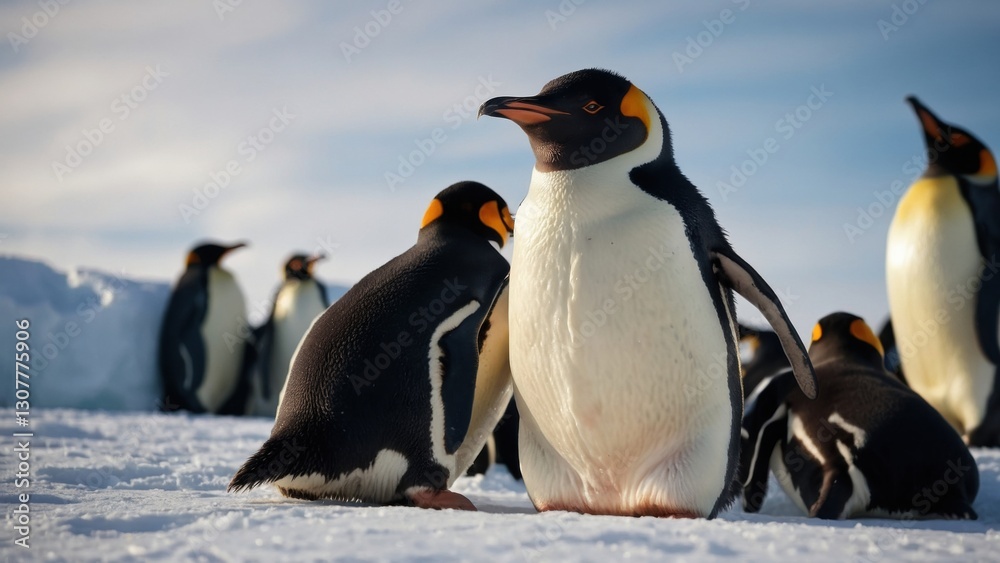 Fototapeta premium Iceberg Companion