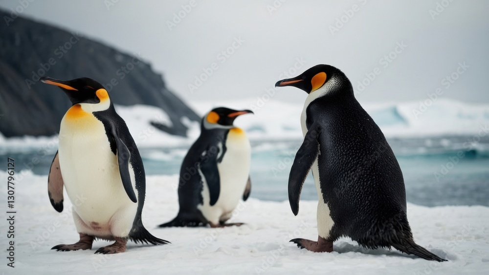 Fototapeta premium Snowy Silhouette