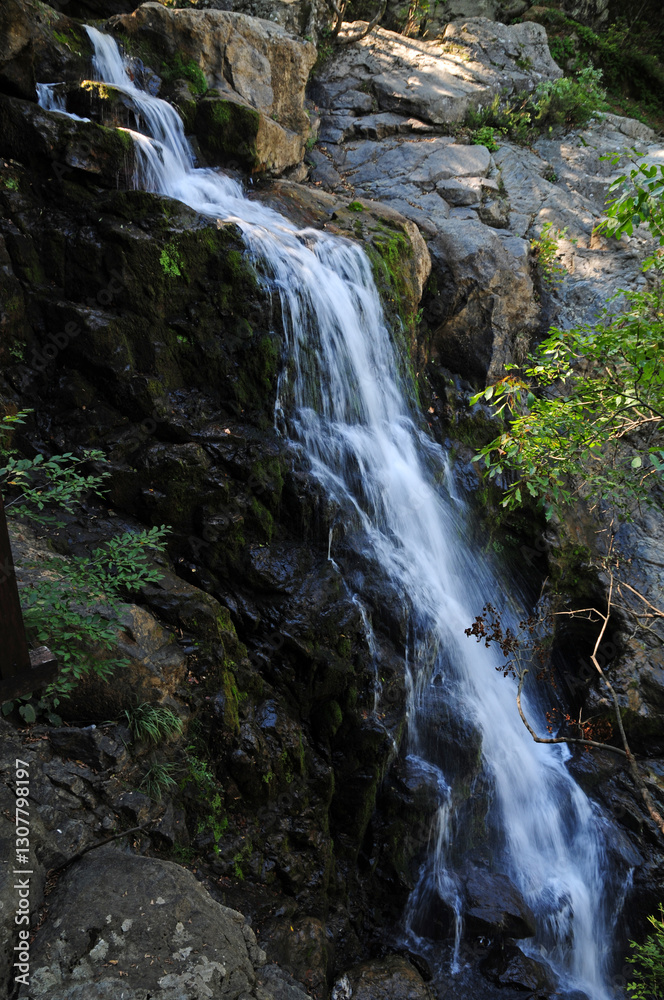 A view from Erikli Waterfalls in Yalova, Turkey A view from Erikli Waterfalls in Yalova, Turkey