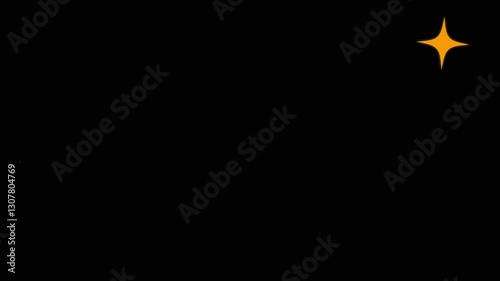 abstract background with stars
