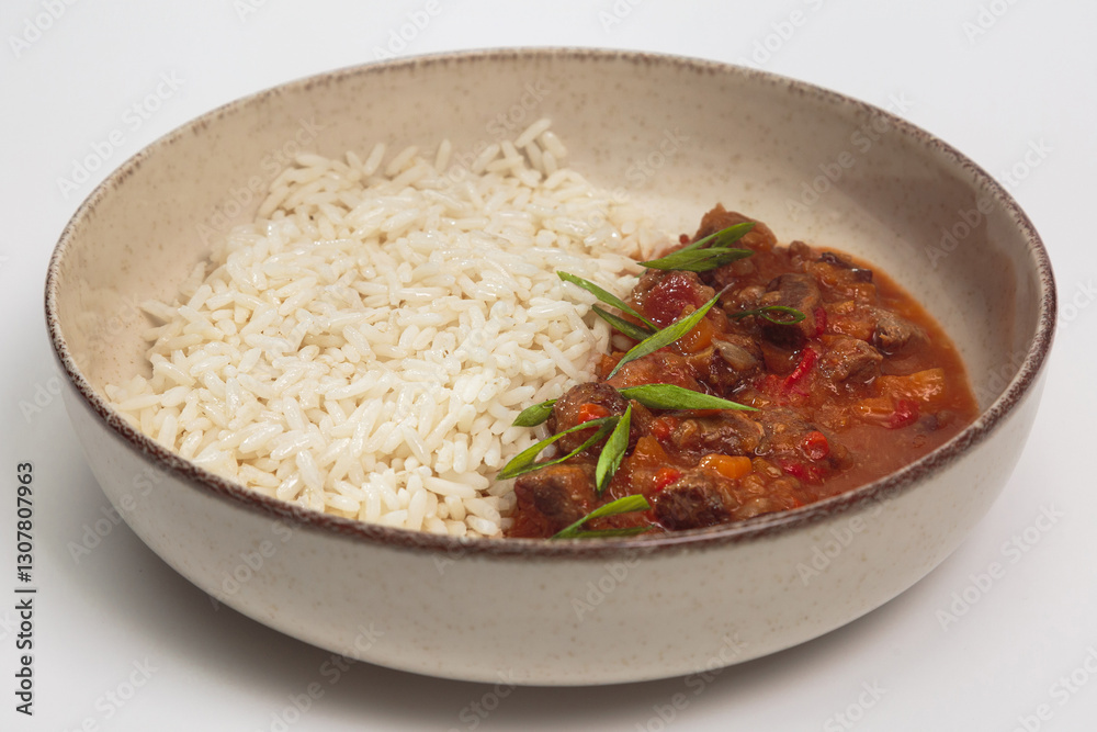 This image depicts a delectable and well-balanced meal. 