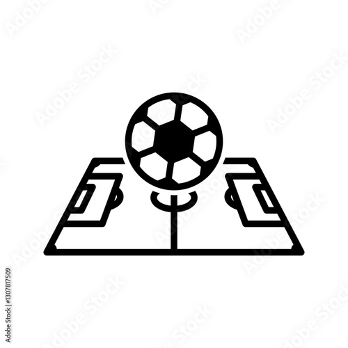 A black and white time icon