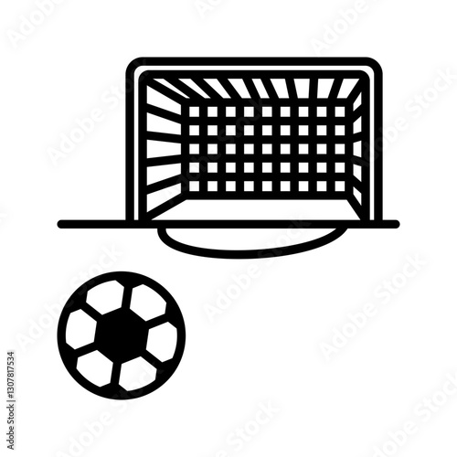 A black and white Free Kick icon